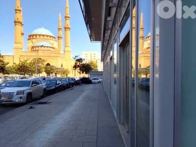 Shop for Rent in Downtown Beirut – Prime Corner Location محل للإيجار