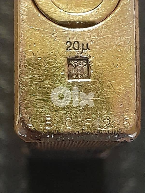 1960s Dupont gold plated 20mi 3
