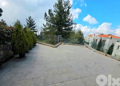 Apartment + Terrace For Sale In Bikfaya شقة للبيع في بكفيا