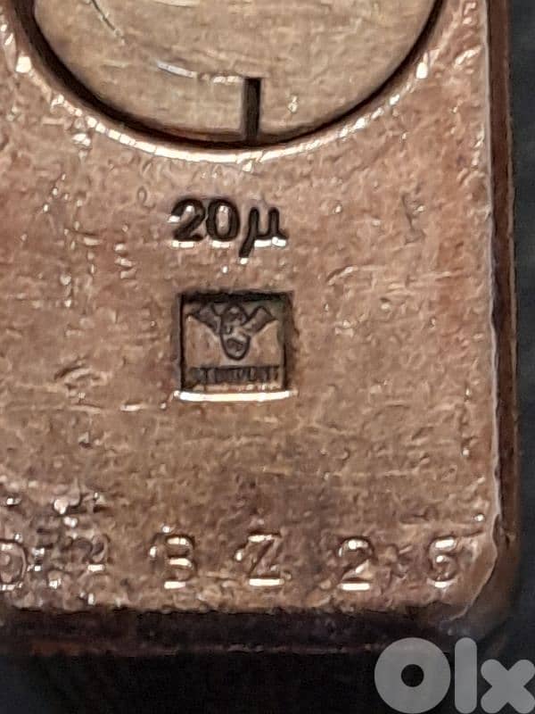 Dupont Gold plated 20mi 3