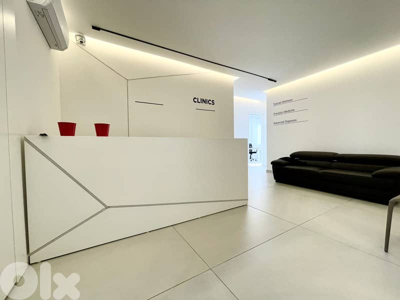 RAO26-5043 Unfurnished Office / Clinic 170m2 for rent in Hazmieh 0