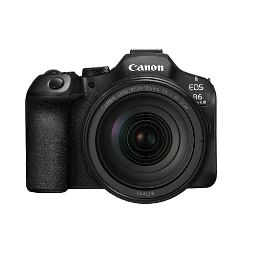 Canon EOS R6 Mark III Mirrorless Camera with 24-105mm f/4 Lens 0