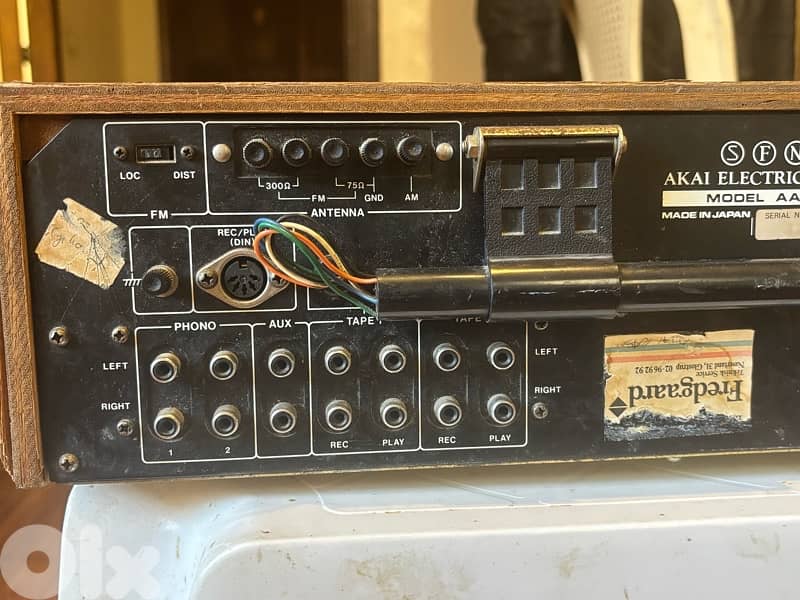 Vintage Akai AA-1020 Stereo Receiver 1976-Wood Cabinet-Made in Japan 6