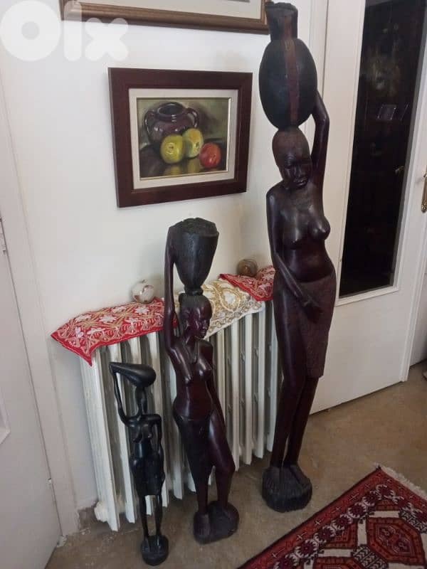 statues en bois massif 0
