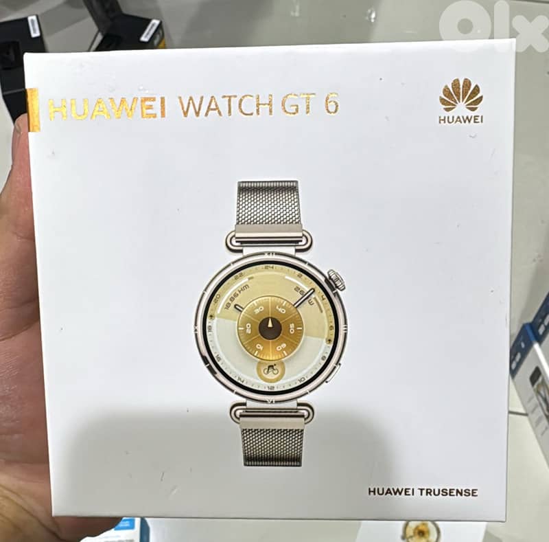 Huawei Watch Gt 6 41mm Gold Milanese Strap 0