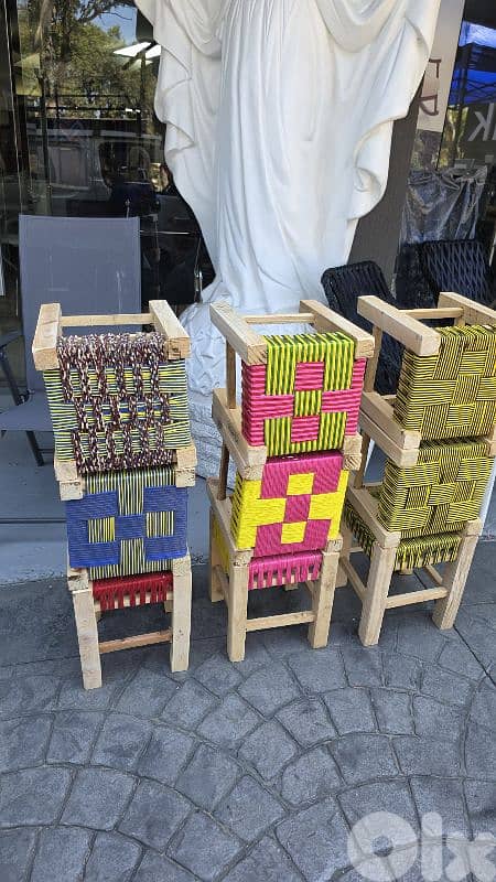 كرسي خشب  wooden chair 1
