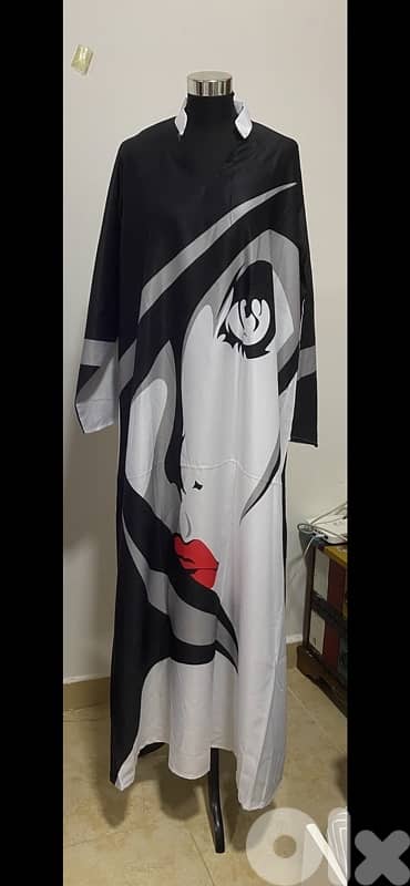 cotton abaya 0