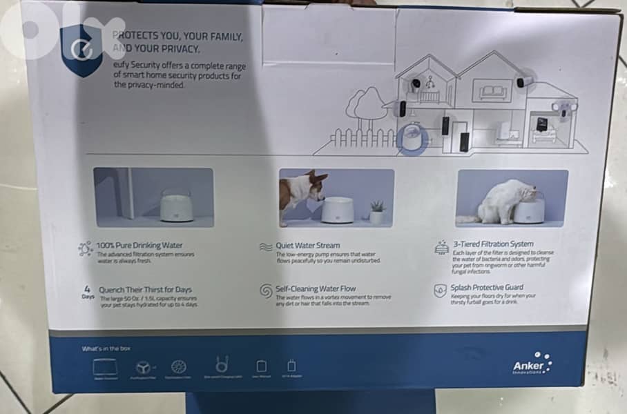 Eufy Petcare Water Fountain 1