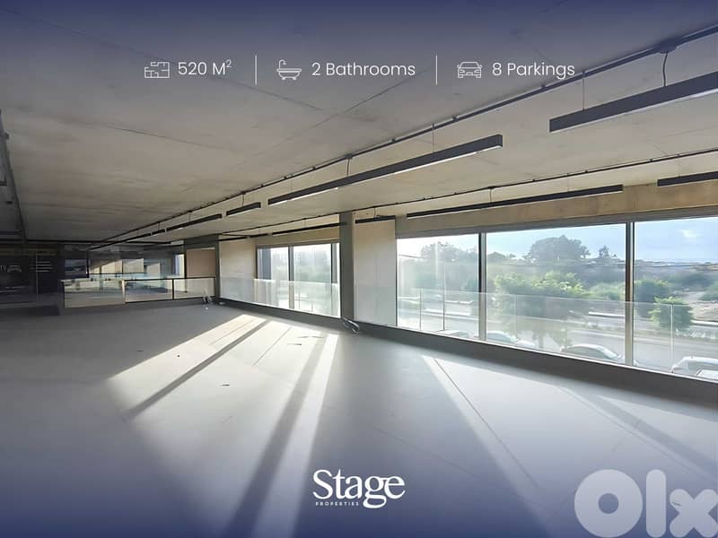 Prime Duplex Showroom with Maximum Exposure | Dbayeh Highway 0