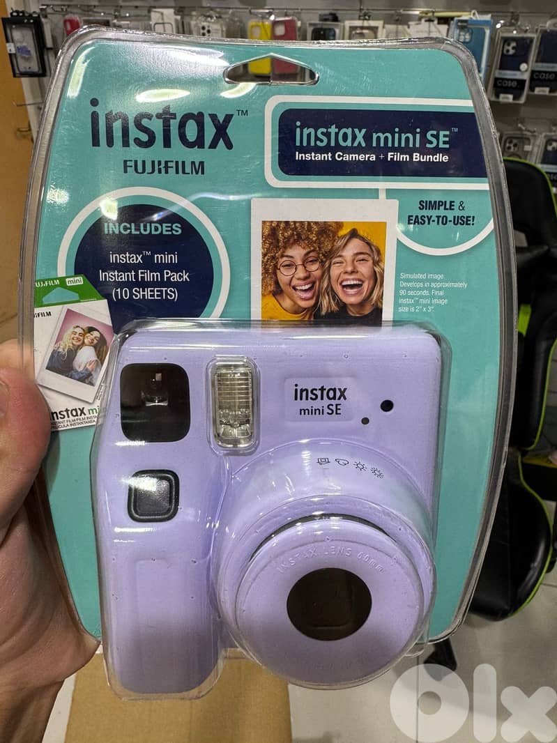 Instax Mini Se Film Bundle purple 0