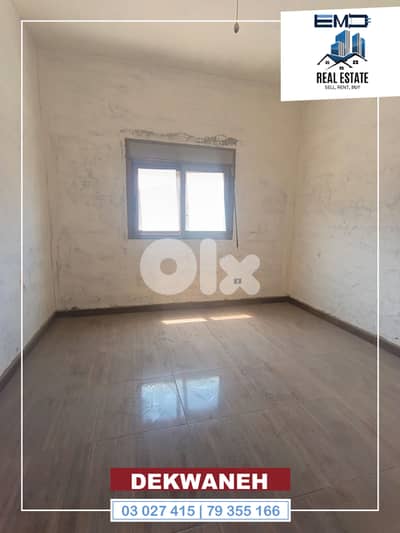 Apartment for sale in Dekwaneh   شقة للبيع في الدكوانة