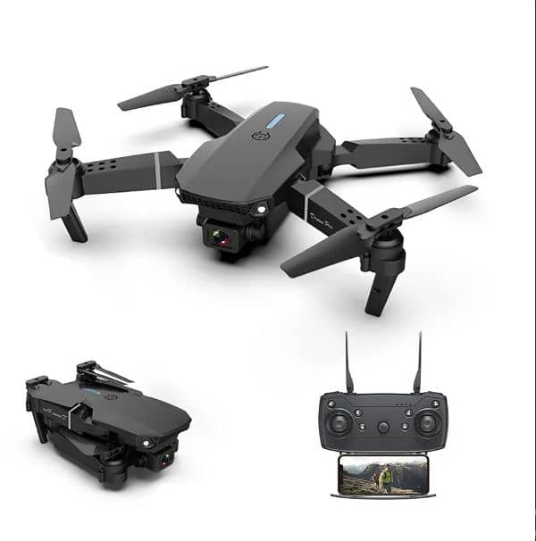 E88 PRO Drone - 4K Camera, WiFi FPV, 1080P HD, Foldable,Altitude Hold. 0
