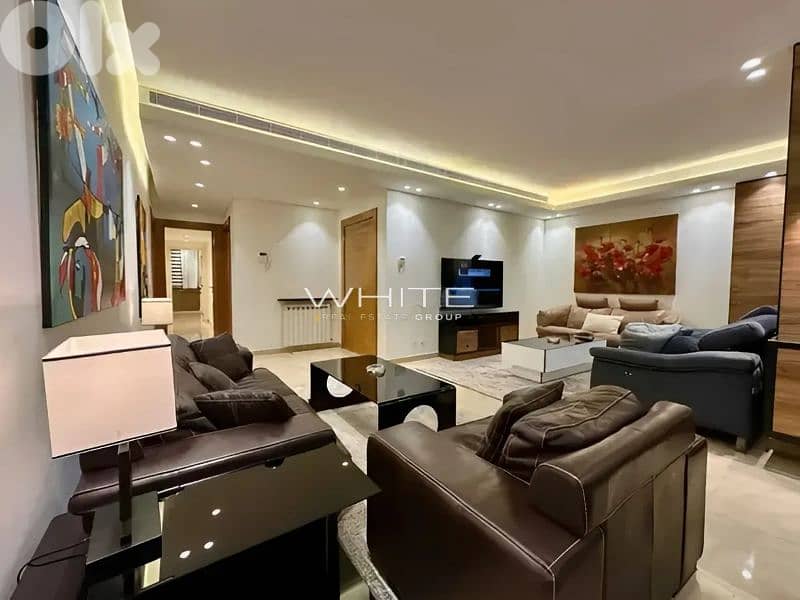 Luxury Apartment for Rent in Achrafieh | Gated Project / Gym / Garden 0