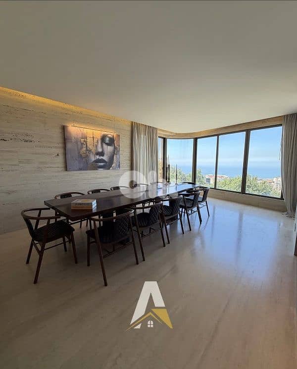 220 SQM Apartment In Mtayleb With Open Sea View 0
