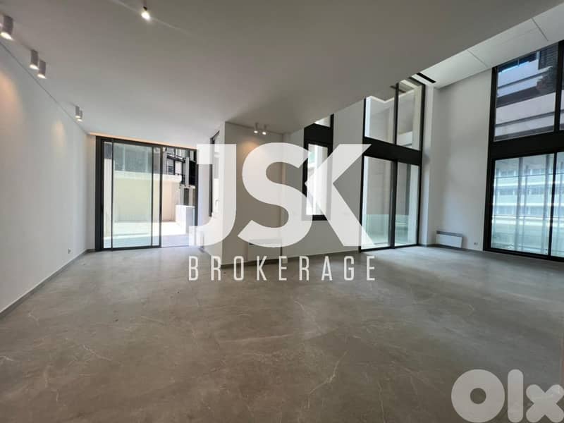 L21057 - 3-Bedroom Loft with Terrace For Sale in Achrafieh, Soho 0