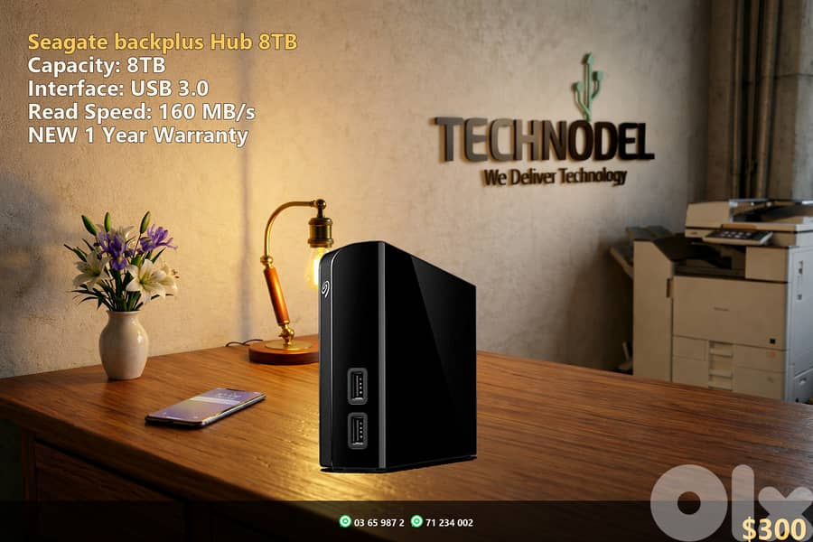 Seagate backplus Hub 8TB 0