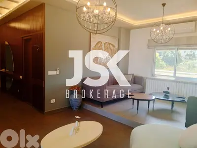 L21071- Furnished Apartment with Sea & Mountain View For Sale in Jbeil