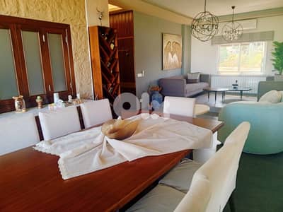 L21071- Furnished Apartment with Sea & Mountain View For Sale in Jbeil