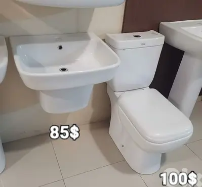 طقم حمام مربع