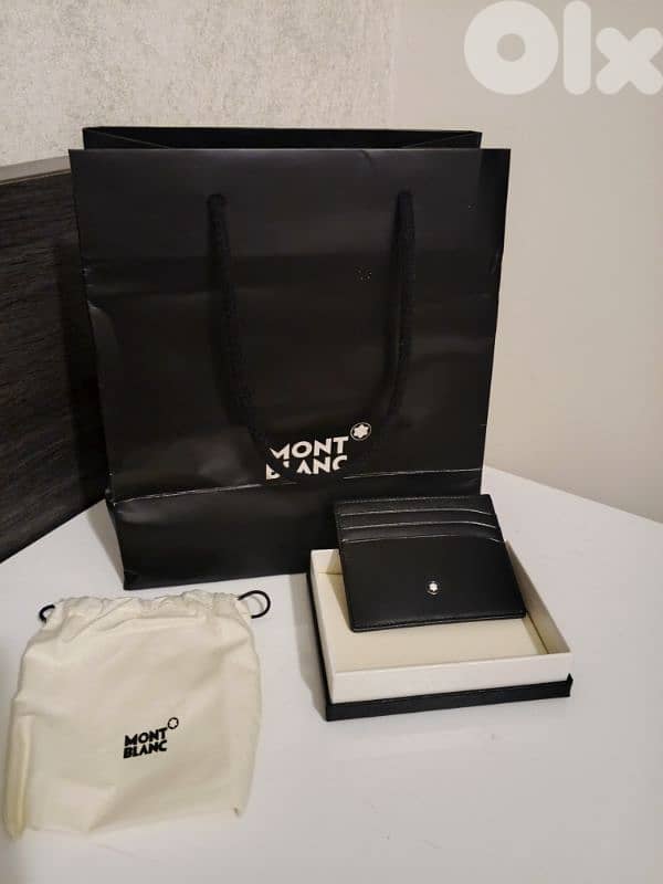 Mont blanc wallet + pen set package 0