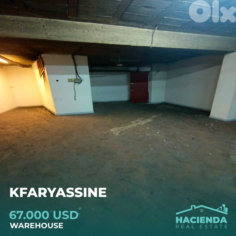 Warehouse For Sale In Kfaryassine 0