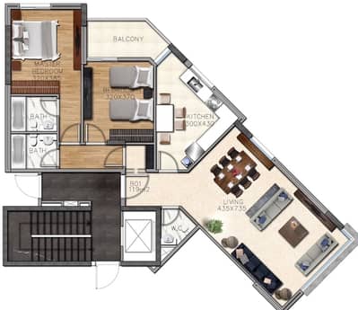 Apartment for sale in Fanar/ Under construction