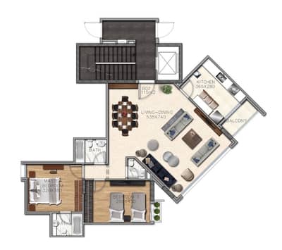 Apartment for sale in Fanar/ Under construction