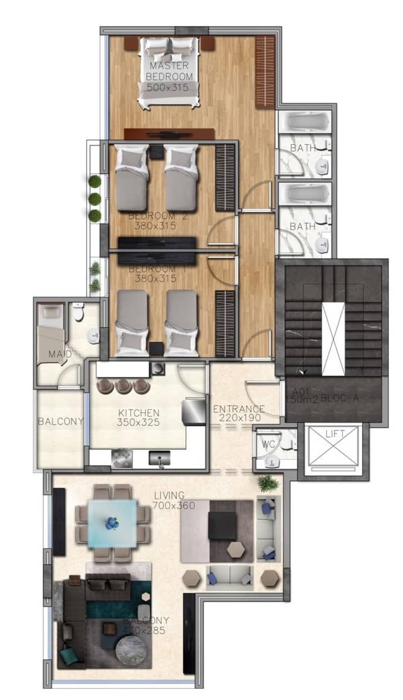 Apartment for sale in Fanar/ Under construction 0