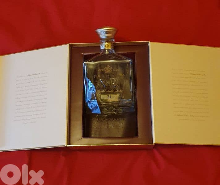 empty xr 21 bottle aged 21 years 4