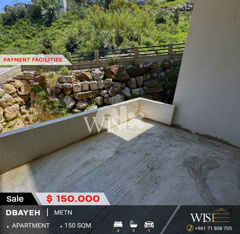  Stunning 150 SQM Apartment for SALE in Dbayeh! 0