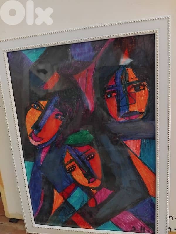 رسم اكريليك 1