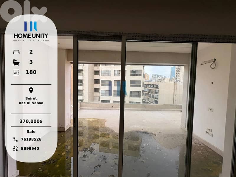 Apartment for Sale in Ras Al Nabaa, Beirut 0