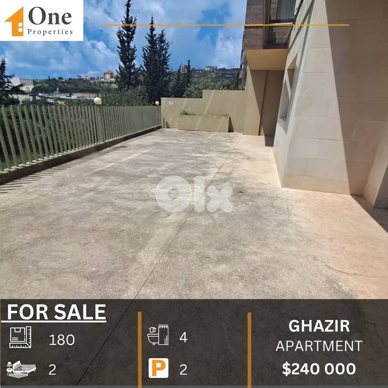 APARTMENT FOR SALE IN GHAZIR 0