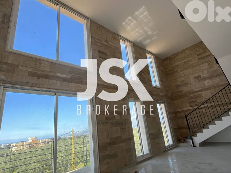 L21081 - Brand New Duplex with Sea View For Sale in Koura 0