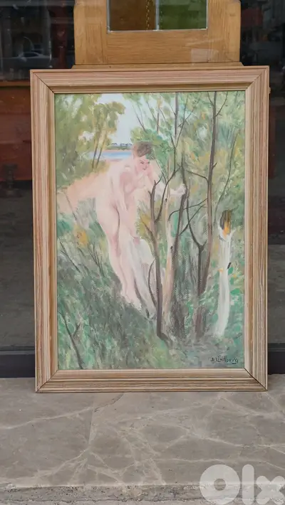 لوحة رسم زيتي