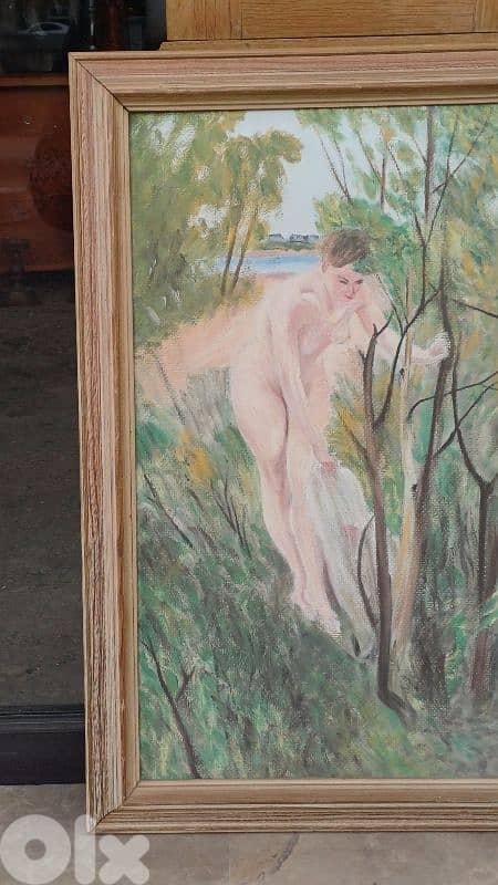 لوحة رسم زيتي 4