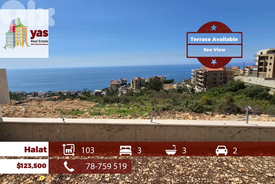 Halat 103m2 | Terrace Available | Many Sizes | Sea View | MCH 0