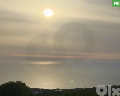 LAND/Jbeil/Bekhaaz/بخاز / sea and mountain views/ REF#NE135456 !