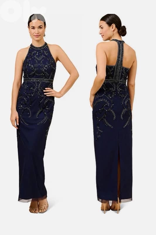 DRESS WORN ONCE LIKE NEW 12