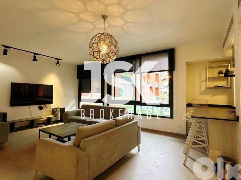 L21090 - Furnished Modern Apartment For Sale in Hazmieh 0