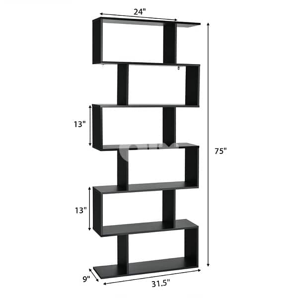 S-shape bookshelf 3