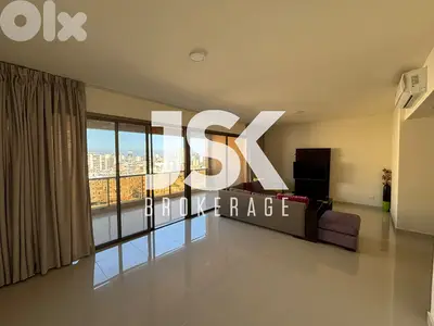 L21103 - Semi-Furnished Apartment For Rent in Jdeideh