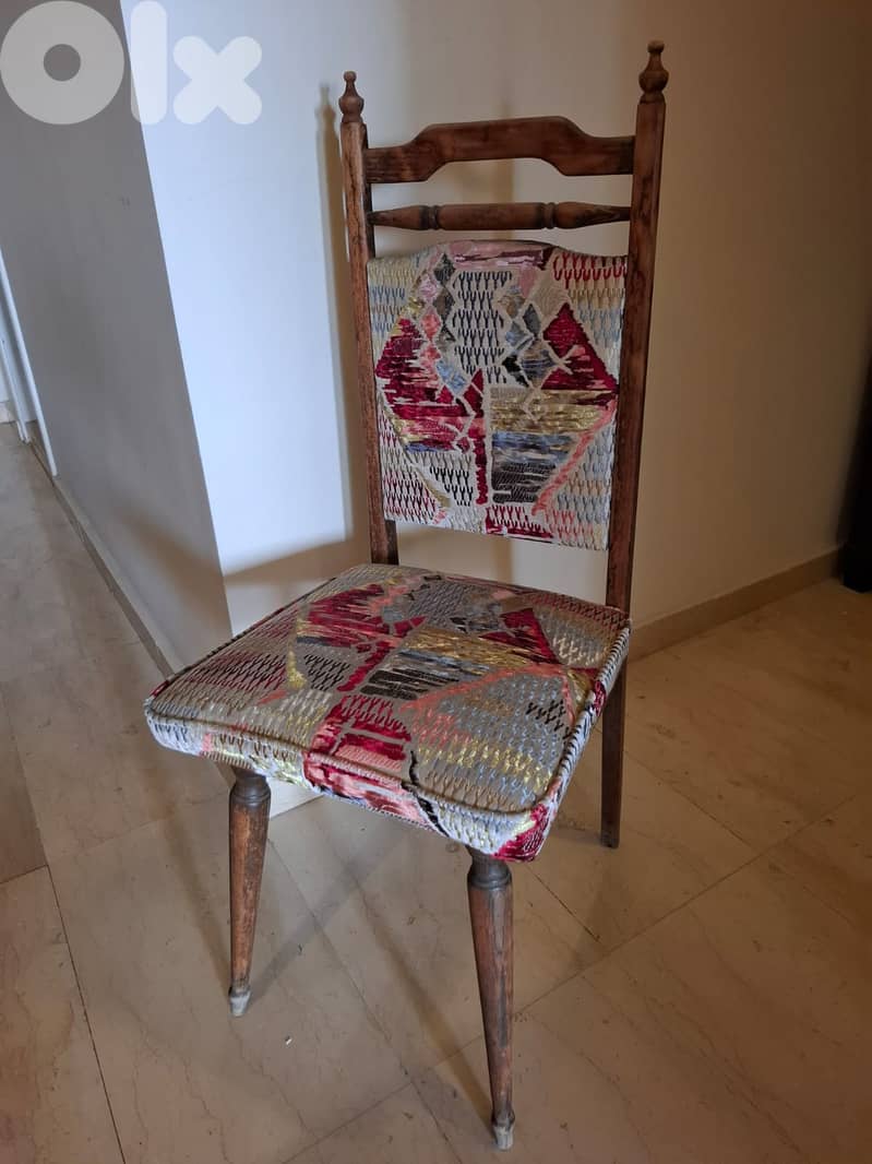 vintage renovated chair 0
