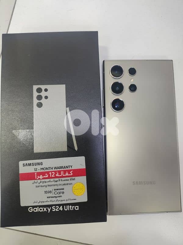 Samsung Galaxy s24 ultra used 0
