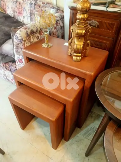 Indonesian set of tables