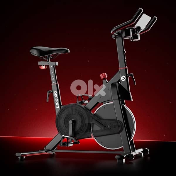 DeerRun S500 Pro King Size Indoor Exercise Bike for Ta 0
