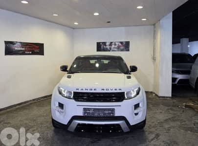 2012 Range Rover Evoque Coupe Dynamic White/Red Like New!