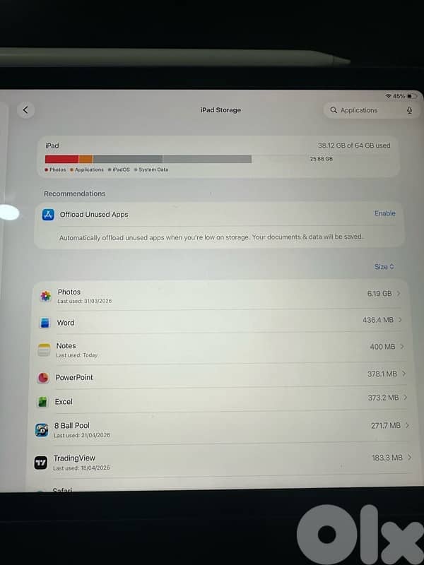 Apple iPad Air 5 M1 + Apple Magic Keyboard + Apple pencil 2 0