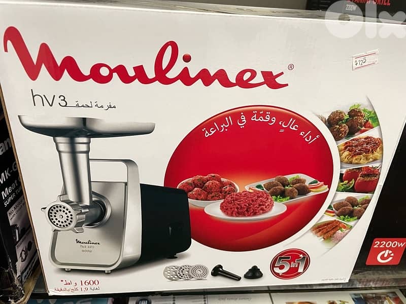 Moulinex مفرمة لحمة hV3 MK-G 0