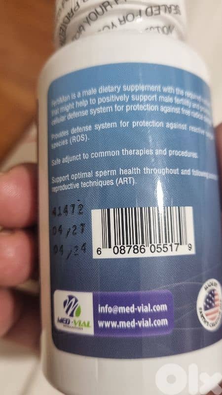 Title: FertiMan Male Fertility Support - Sealed & Brand New - 1